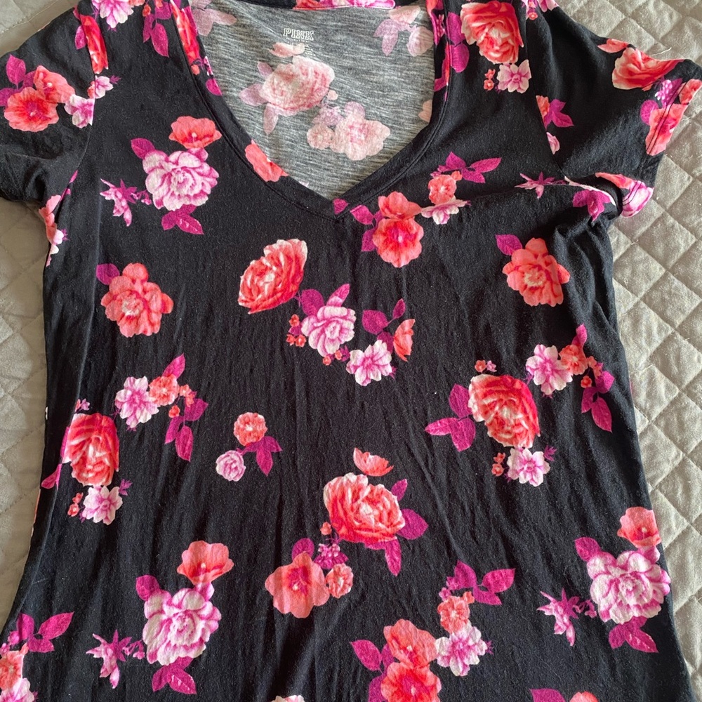 Floral print T-shirt